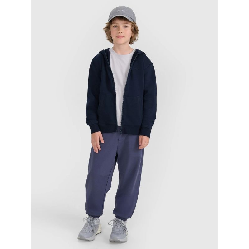 4F Boy's zip-up hooded sweatshirt gyerek pulóver 4FJRMM00TSWSM2481-31S