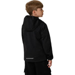 4F Boys' M598 Softshell Deep 20S gyerek dzseki, fekete