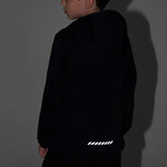 4F Boys' M598 Softshell Deep 20S gyerek dzseki, fekete