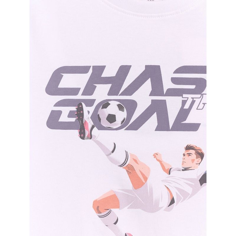 4F Boys' Regular-Fit Graphic T-Shirt gyerek póló
