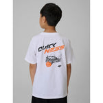 4F Boys' regular-fit printed T-shirt gyerek póló 4FJRAW26TTSHM4343-10S