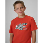 4F Boys' Regular-Fit Printed T-Shirt gyerek póló 4FJRAW26TTSHM4349-062S