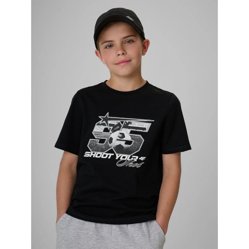 4F Boys’ Regular Fit Printed T-Shirt gyerek póló
