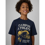 4F Boys' Regular Fit Printed T-Shirt gyerek póló