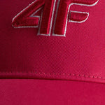 4F Children's baseball cap U547 54S rózsaszín baseball sapka