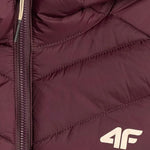 4F F372 Vest 60S női póló, bordó