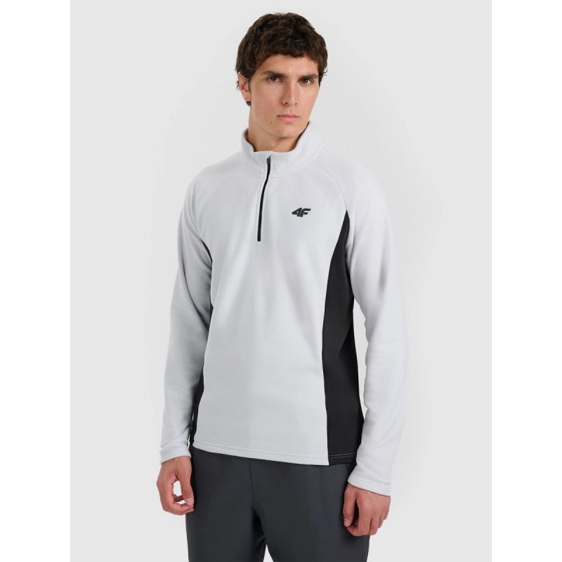 4F Fleece base layer m066 fekete polár pulóver 4FWAW25UFLEM066-27S