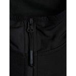 4F fleece with a stand-up collar and a softshell panel férfi polár pulóver