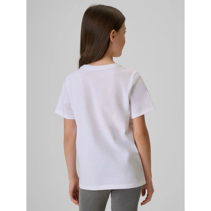 4F Girls' cotton T-shirt gyerek póló