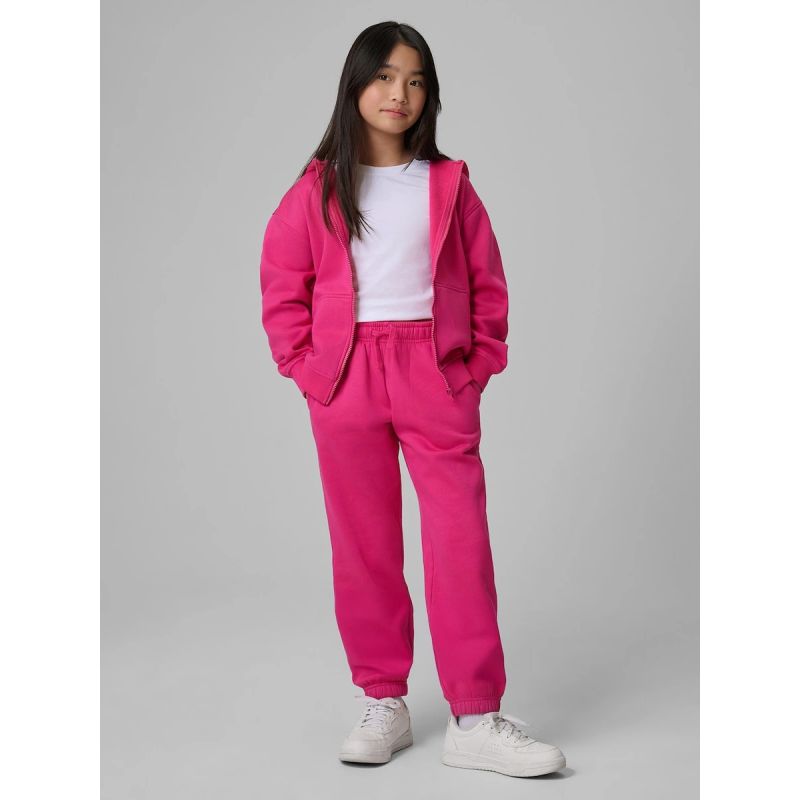 4F Girls' jogger sweatpants gyerek nadrág 4FJRSS26TTROF1795-54S