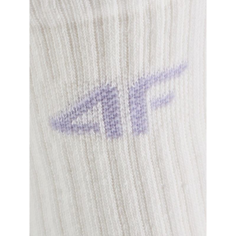 4F Girls’ Long Socks (4-Pack) zokni 4FJRAW26USOCF1010-91S