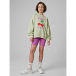 Girls' loose sweatshirt without hood 4F 4FJRSS26TSWSF2903-47S 158/164 gyerek kapucnis pulóver