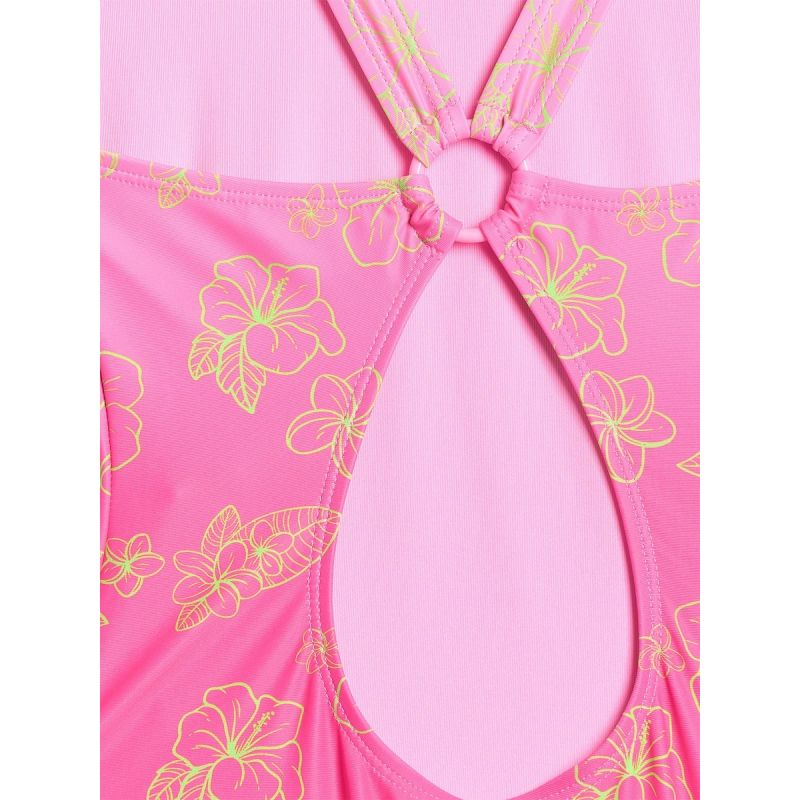 4F Girls' one-piece swimsuit 158/164 4FJRSS26USWSF145-91A
