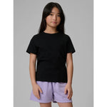 4F Girls' regular-fit plain T-shirt gyerek póló 4FJRMM00TTSHF3553-20S