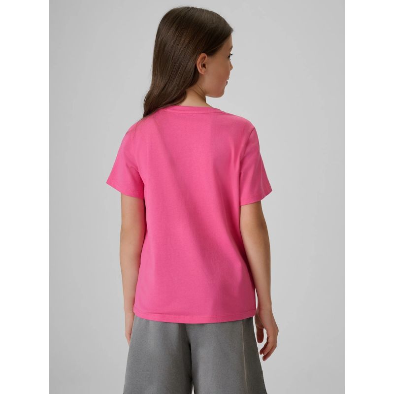 4F Girls' regular printed T-shirt gyerek 4FJRSS26TTSHF4418-54S