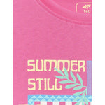 4F Girls' regular printed T-shirt gyerek 4FJRSS26TTSHF4418-54S