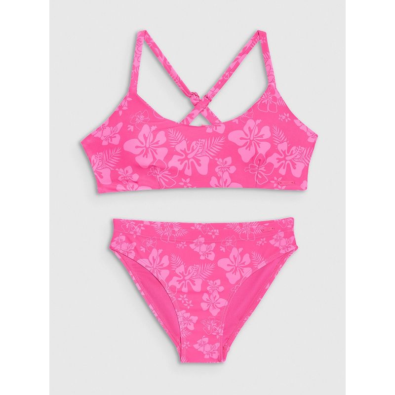 Girls' two-piece swimsuit 4F gyerek