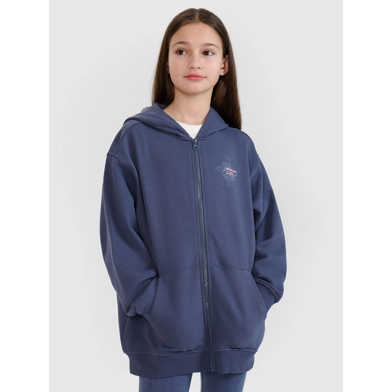 4f Girls' with a hood, Pulóver Női 4FJWSS25TSWSF1482-22S