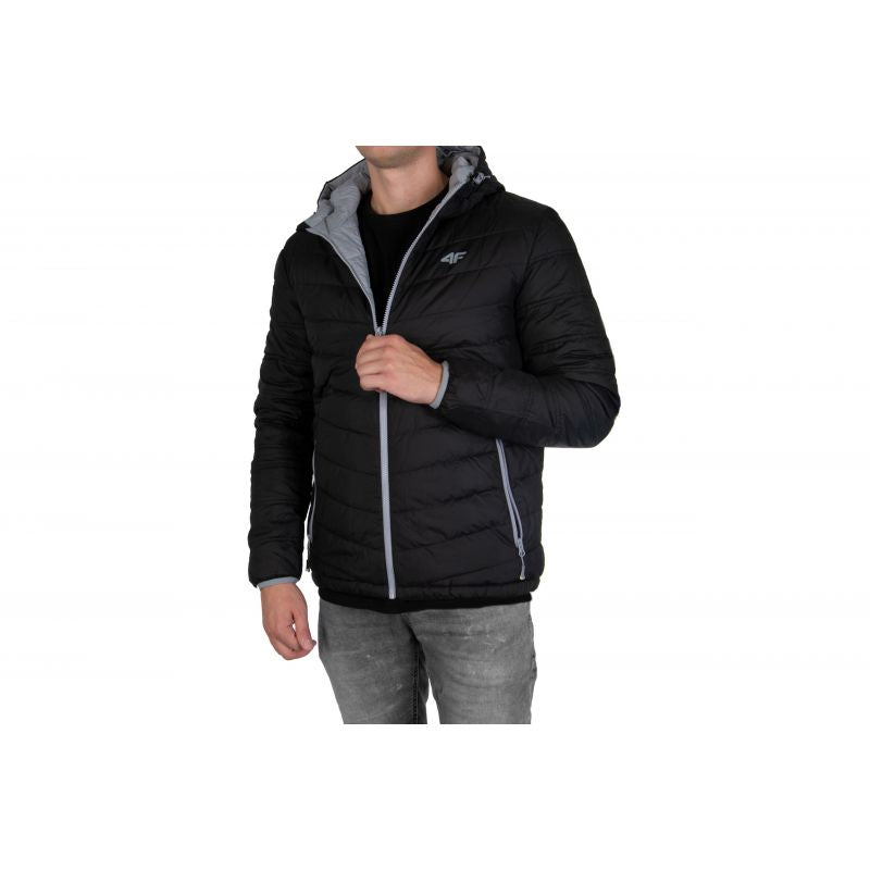 Jacket 4f M434 4FWAW23TDJAM434CHŁODNYJASNYSZARYMEL férfi