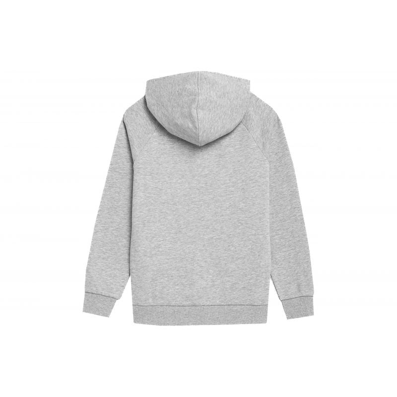 4f Jr Cool Light Gray gyerek Pulóver 4FJSS23TSWSM220CHŁODNYJASNYSZARYMEL