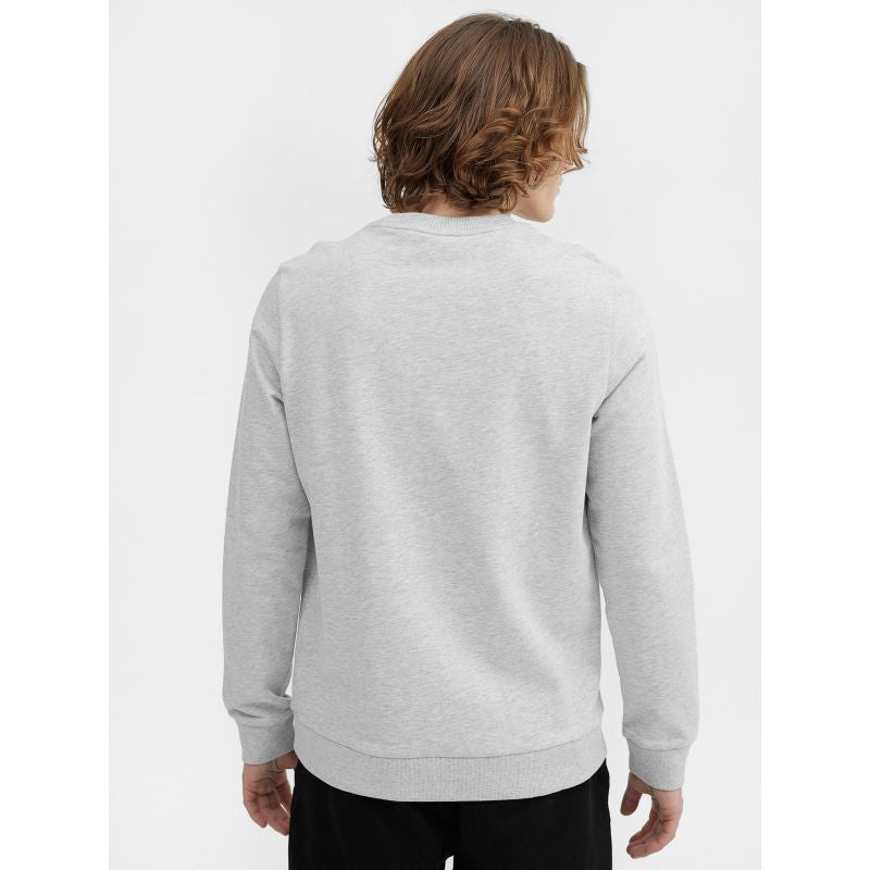 4F M 4FSS23TSWSM349 cool light gray melange pulóver - Sportmania.hu