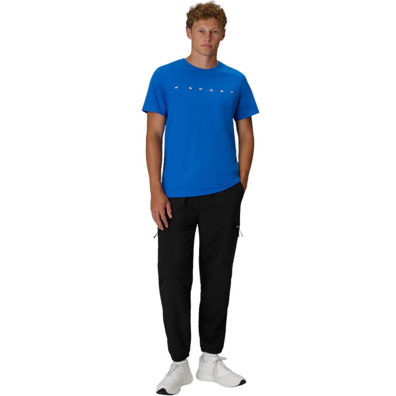 4F M3575 T-shirt 33S férfi póló, kék