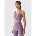 4F Medium Support Training Bra női sportmelltartó 4FWAW24USBAF161-50S