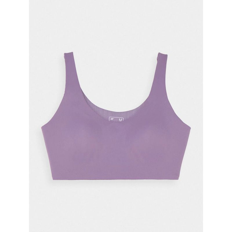 4F Medium Support Training Bra női sportmelltartó 4FWAW24USBAF161-50S