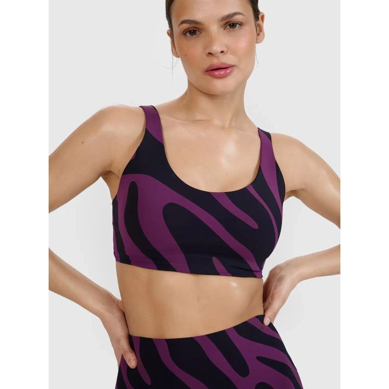 4F Medium Support Yoga and Pilates Bra női 4FWSS25USBAF165-50A
