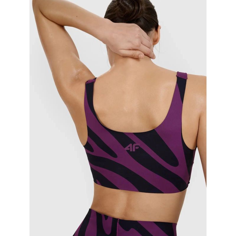 4F Medium Support Yoga and Pilates Bra női 4FWSS25USBAF165-50A