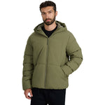 4f Men's down jacket khaki férfi 4FWAW25TDJAM071043S