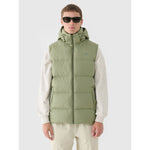 Men's down vest with natural filling 4F férfi mellény 4FWAW24TVJAM148-43S