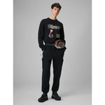 4f Men's longsleeve regular with print férfi