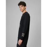 4f Men's longsleeve regular with print férfi