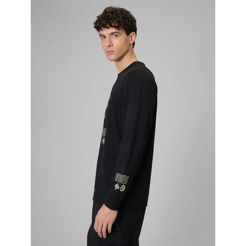 4f Men's longsleeve regular with print férfi