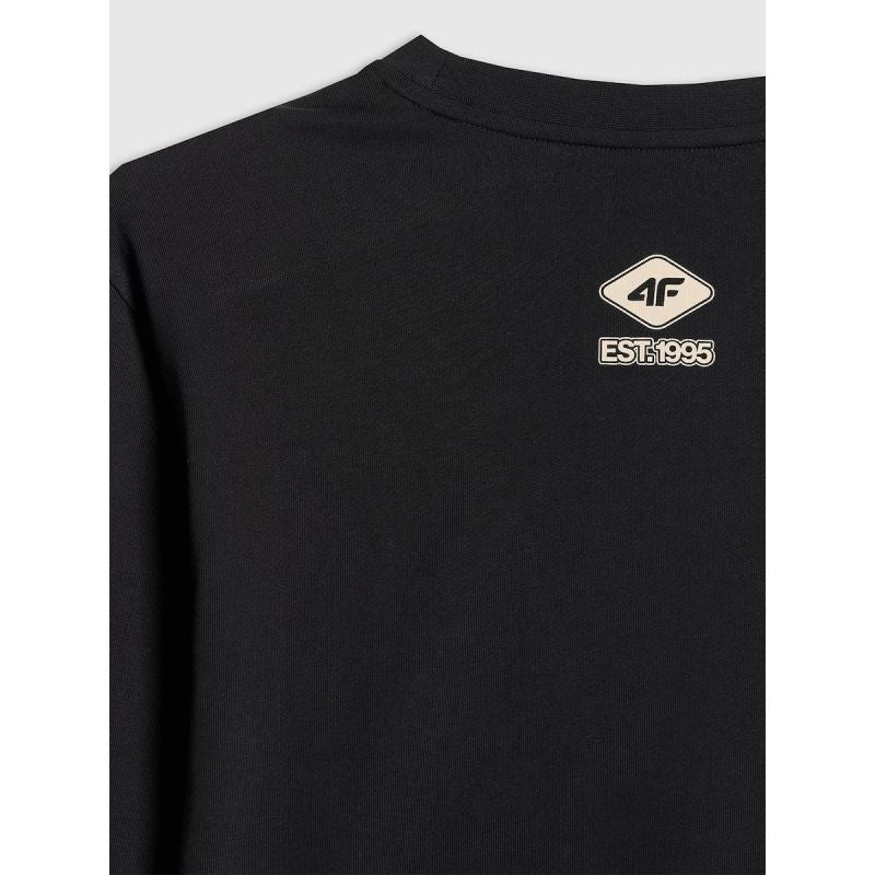 4f Men's longsleeve regular with print férfi