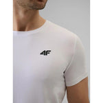 4F Men's plain cotton T-shirt 5xl férfi 4FWMM00TTSHM3340-10S