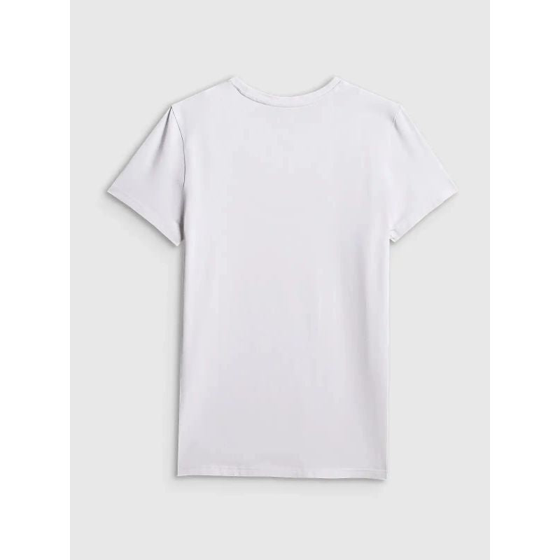 4F Men's plain cotton T-shirt 5xl férfi 4FWMM00TTSHM3340-10S
