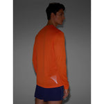 4F Men's quick-drying running longsleeve 4FWSS25TFLOM326-70S
