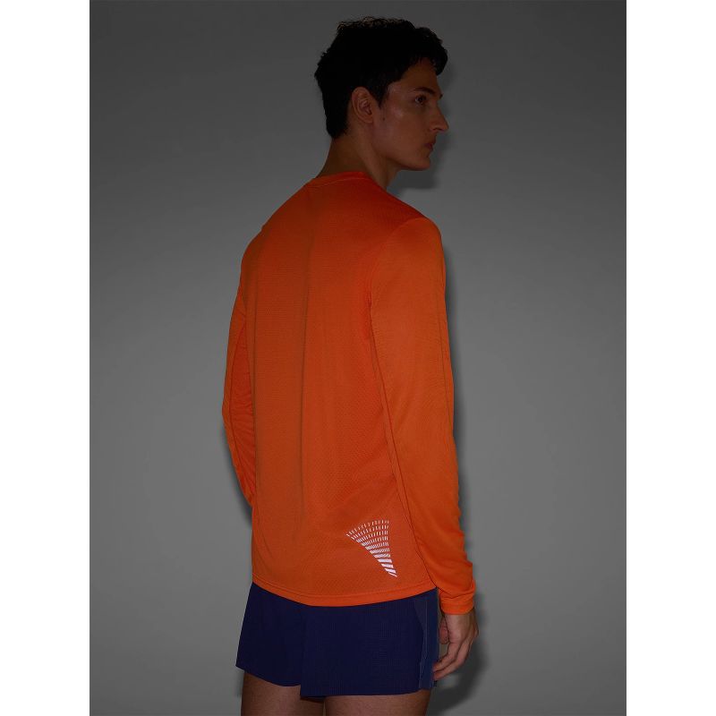 4F Men's quick-drying running longsleeve 4FWSS25TFLOM326-70S
