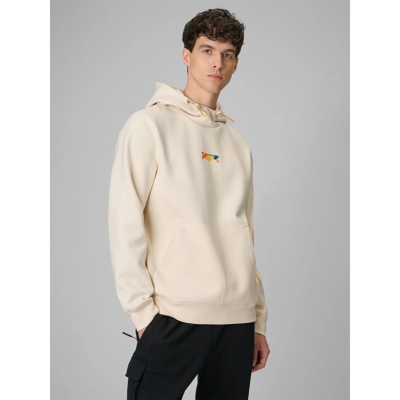 4F Men's regular hooded sweatshirt férfi pulóver 4FRSS26TSWSM2894-12S