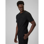 4F Men's regular plain T-shirt férfi póló