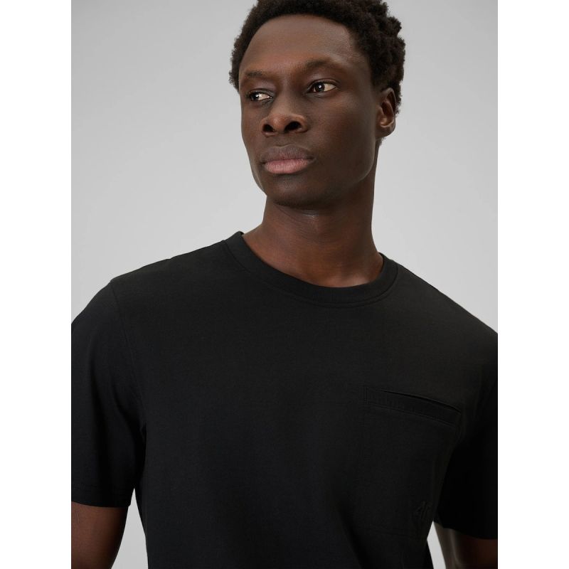 4F Men's regular plain T-shirt férfi póló