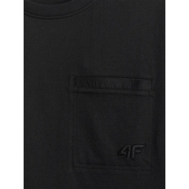 4F Men's regular plain T-shirt férfi póló