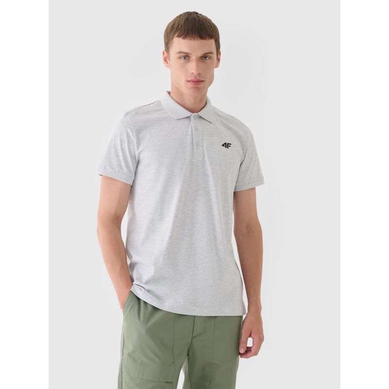 4f Men's regular polo Póló férfi 4FWMM00TPTSM367-27M