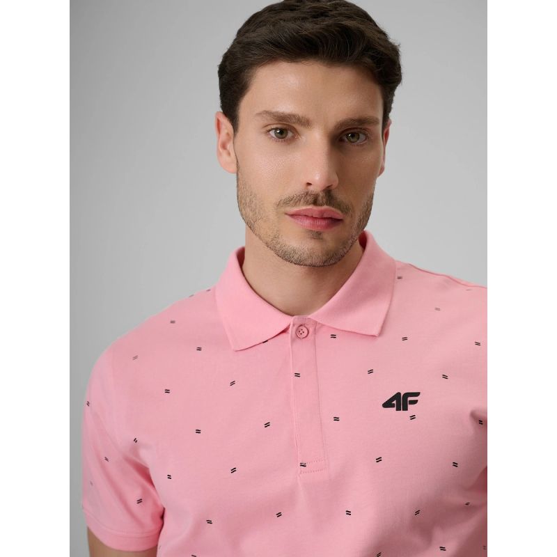 4F Men's regular póló shirt férfi galléros póló