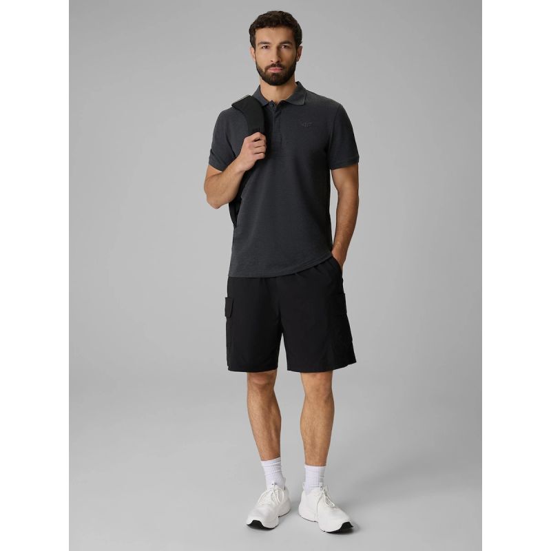 4F Men's regular póló shirt férfi galléros póló