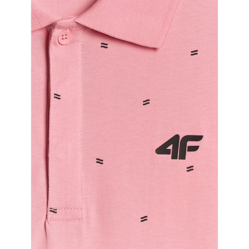 4F Men's regular póló shirt férfi galléros póló