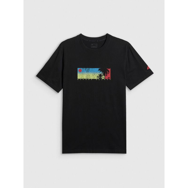 4F Men's regular printed T-shirt 3xl férfi póló 4FWSS26TTSHM3335-20S