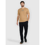 Men's regular printed T-shirt 4F 4FRAW25TTSHM3377-83S férfi póló